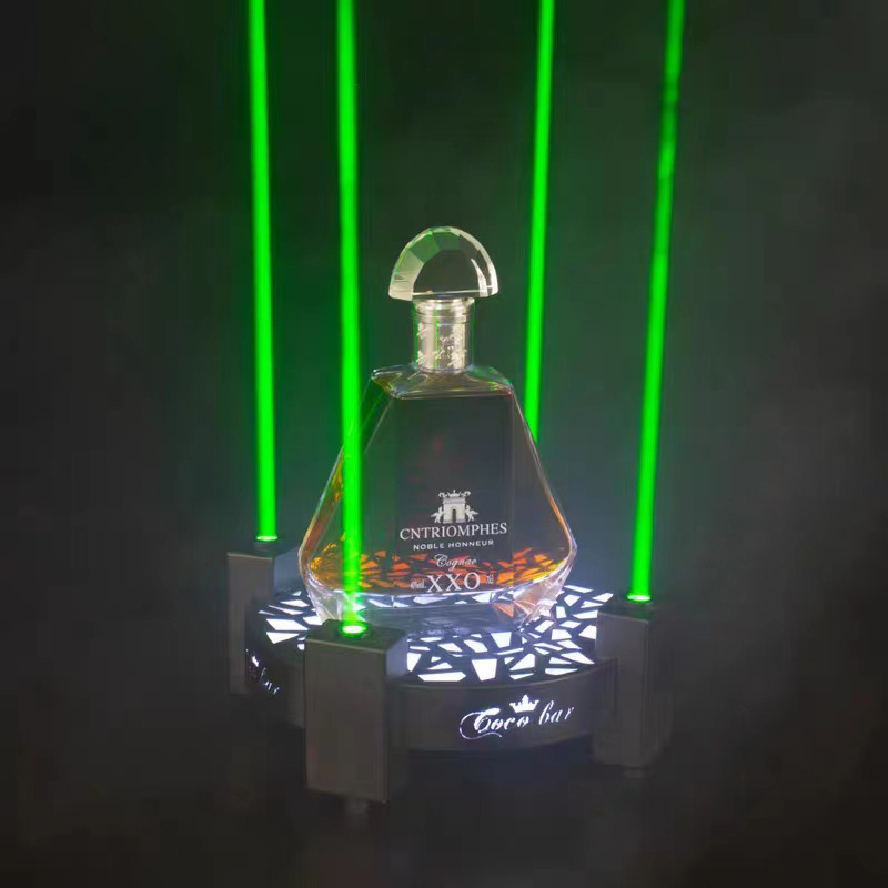 Wine Xo - Customized LED light-up base for bars,