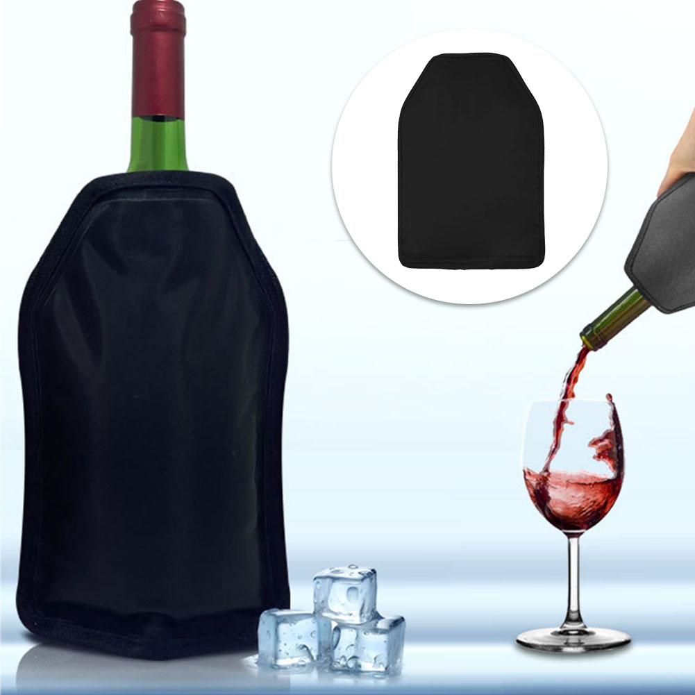 Wine Chiller Sleeve - Wine Ice Bag Cooling Holder Jelly