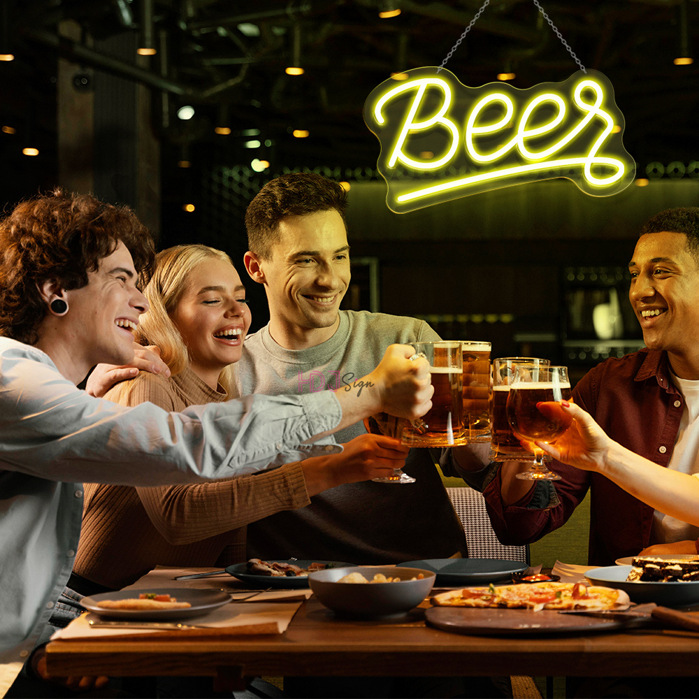 WHISKEY BAR Beer LED Neon Ligh – Wine Beer Whiskey Year recenzja i cena