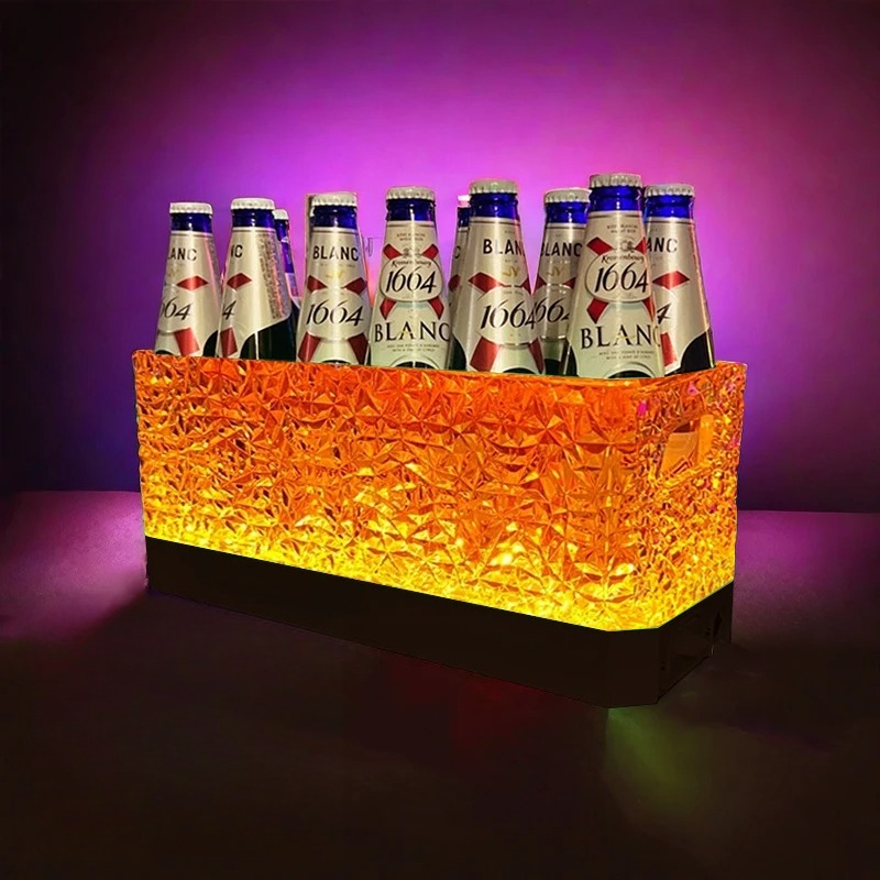 LED Light-Up Cocktail Ice Buck – Beer Wine Up recenzja i cena