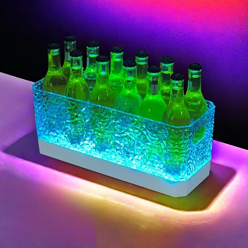 LED Light-Up Cocktail Ice Buck – Beer Wine Up recenzja i cena