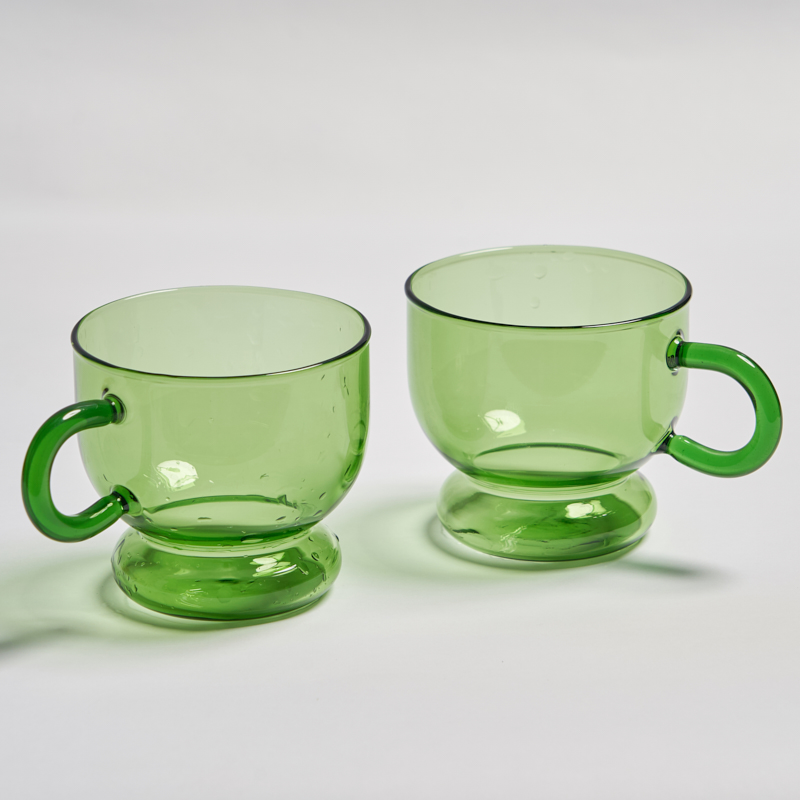 2PC Nordic glass coffee cup mi – Wine Beer House recenzja i cena