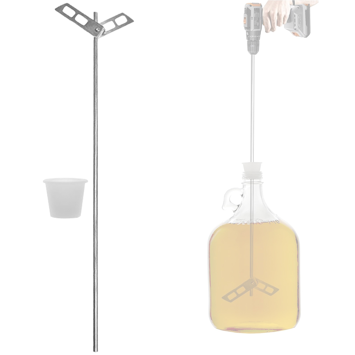 Beer Degassing Stirrer Paddle, – Wine Mix With Beer recenzja i cena