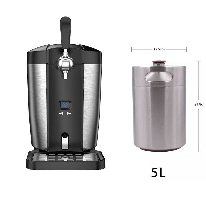5L Keg Beer Dispenser, Portabl – Wine Beer Distillation recenzja i cena