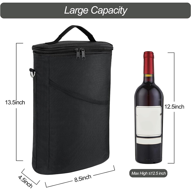 Wine Bottle Bag Soft Cooler Wi – Wine Chiller Sleeve recenzja i cena