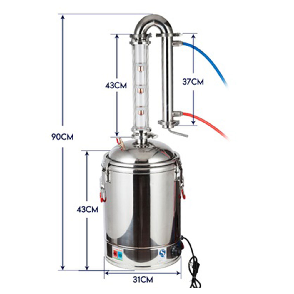 22L Electric Distiller Alcohol – Wine Beer Distillation recenzja i cena