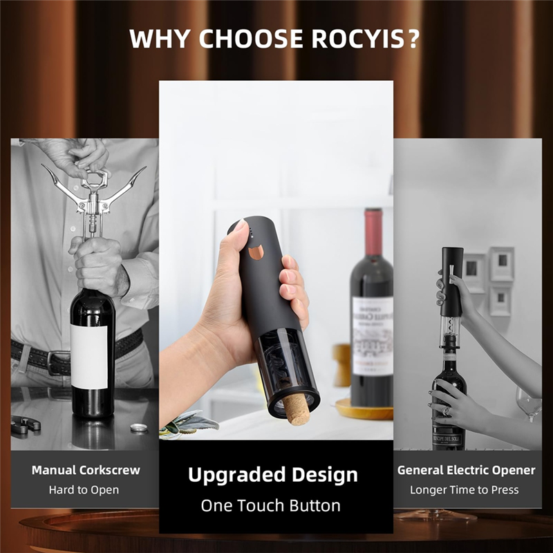 【FUXQ】Electric Cordless Wine O – Wine Opener Electric recenzja i cena