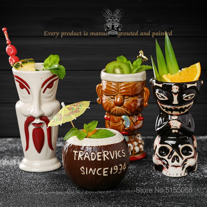 Tiki Mug Ceramic Cocktail Glas – Wine Mix With Beer recenzja i cena