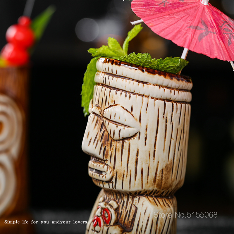Tiki Mug Ceramic Cocktail Glas – Wine Mix With Beer recenzja i cena