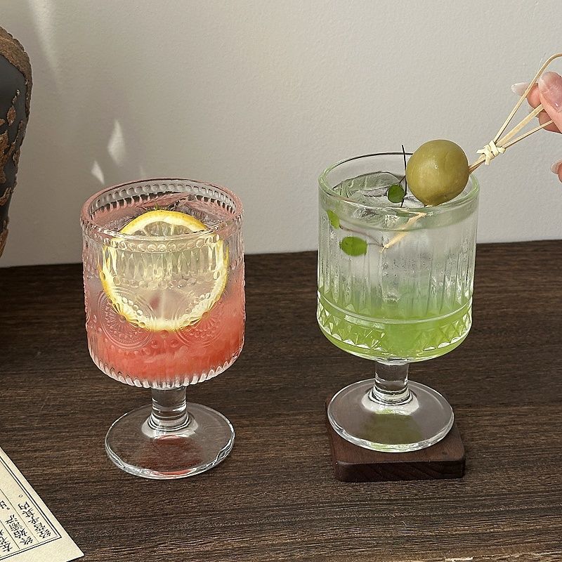 4pcs Set Vintage Embossed Mixe – Wine Mix With Beer recenzja i cena