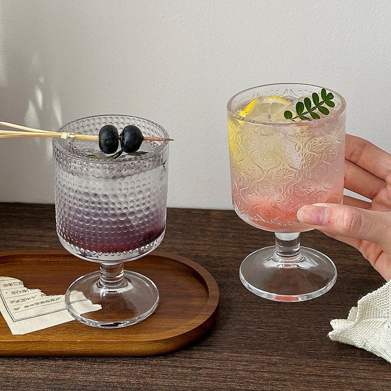 4pcs Set Vintage Embossed Mixe – Wine Mix With Beer recenzja i cena