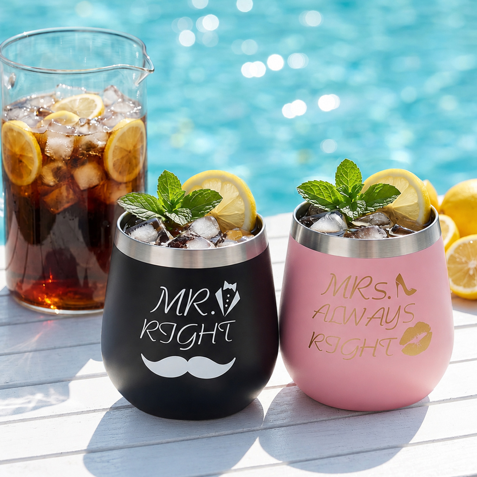 Stainless Steel Gift Box Mug - – Wine Mix With Beer recenzja i cena