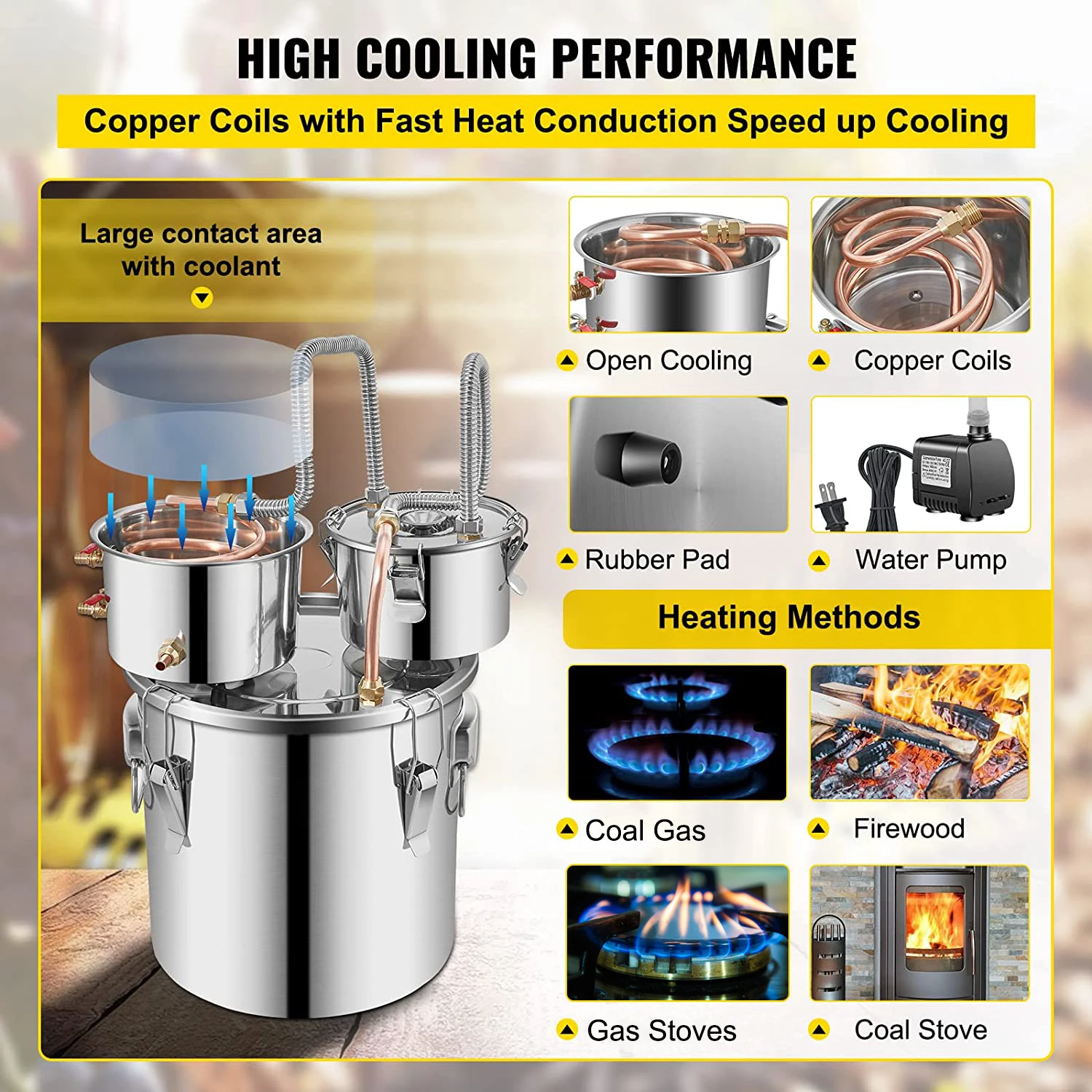 Alcohol Distiller Machine Beer – Wine Beer Distillation recenzja i cena