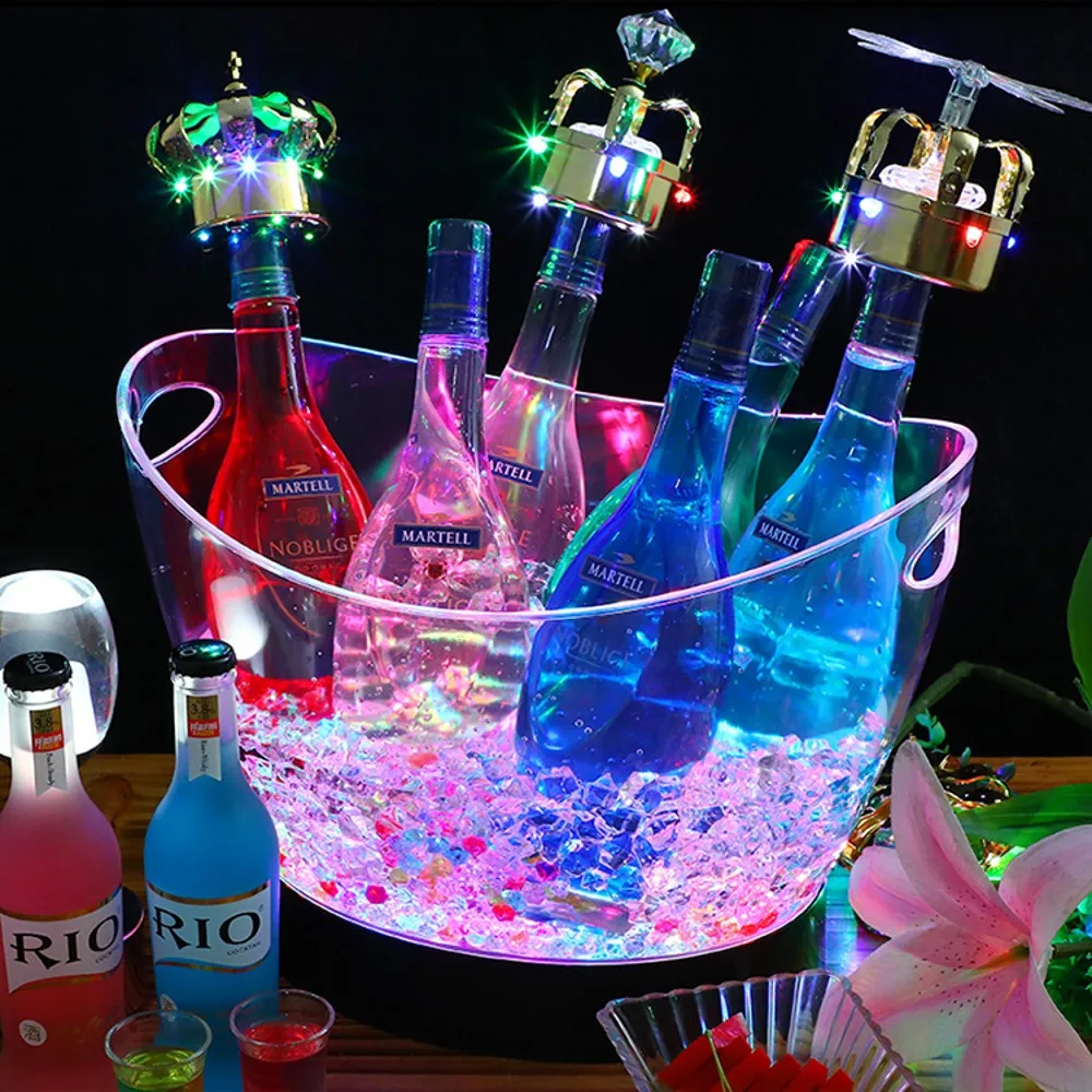 8L Transparent LED Luminous Ic – Beer Wine Up recenzja i cena