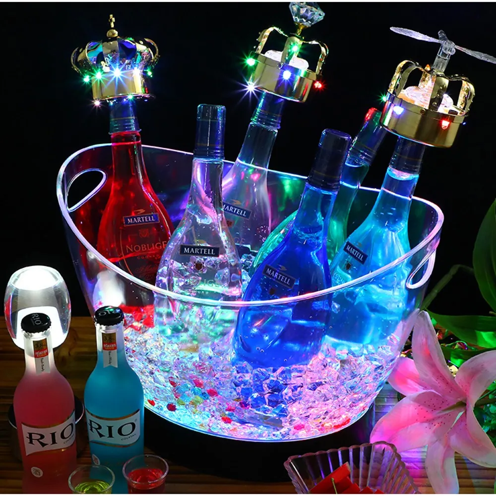 8L Transparent LED Luminous Ic – Beer Wine Up recenzja i cena