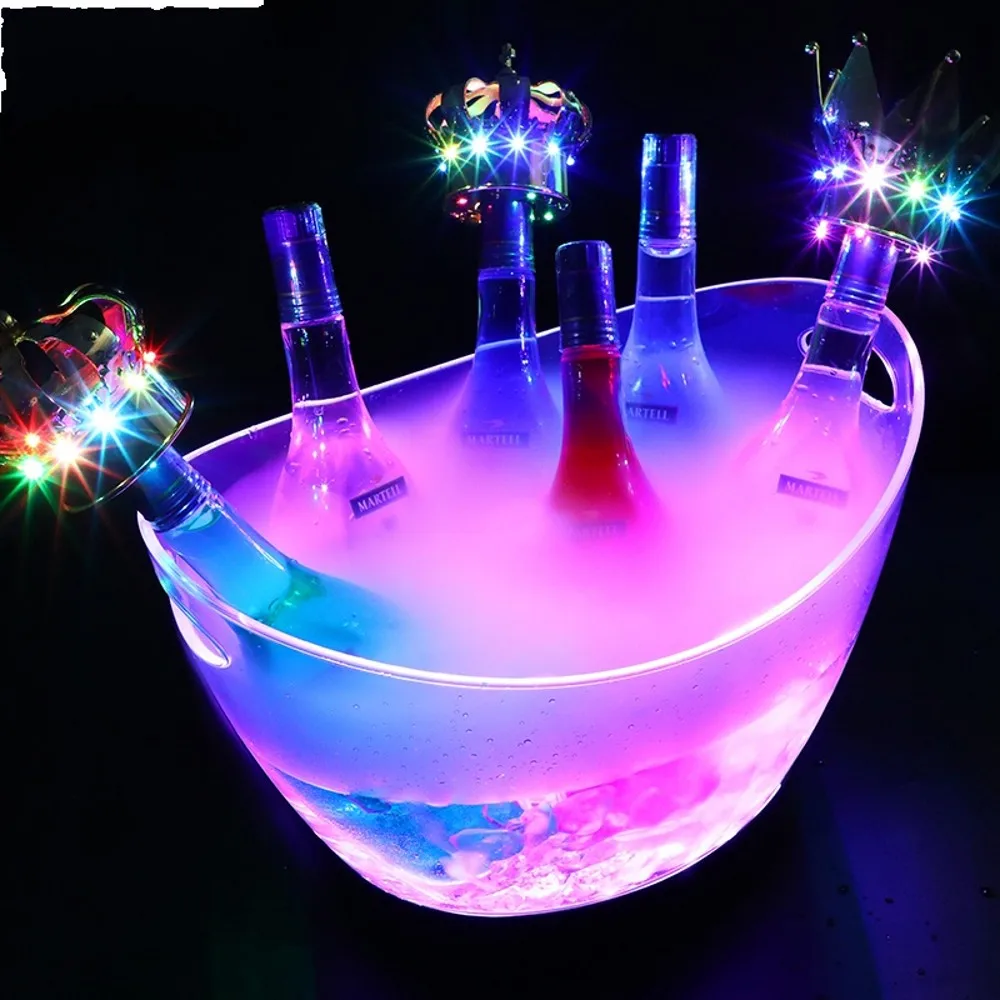 8L Transparent LED Luminous Ic – Beer Wine Up recenzja i cena