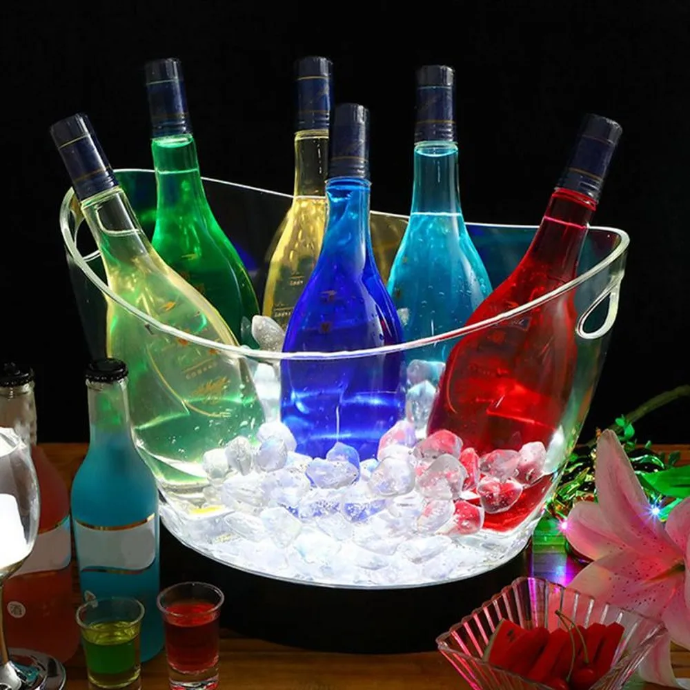 8L Transparent LED Luminous Ic – Beer Wine Up recenzja i cena