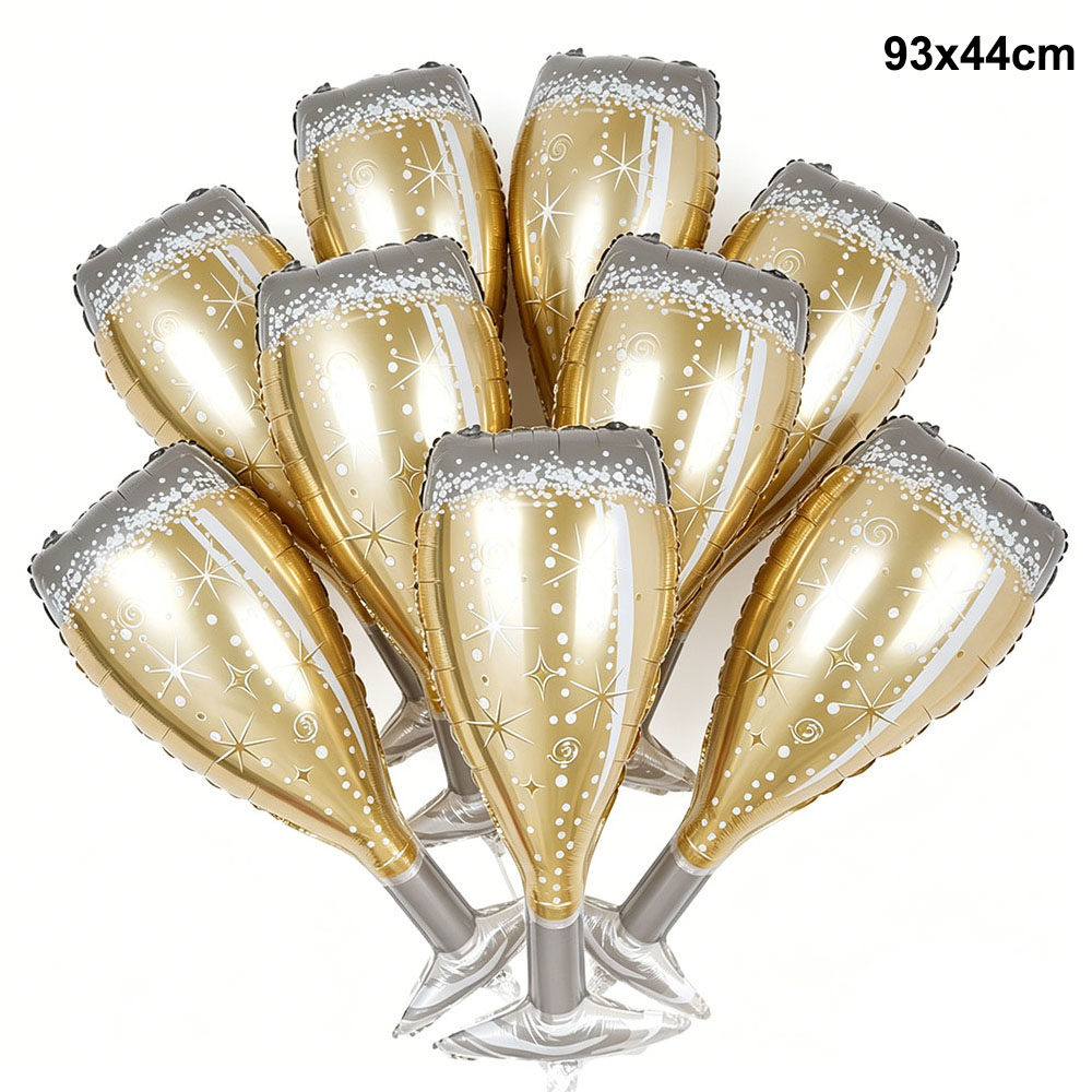 5/10/30Pcs Gold Champagne Wine – Wine Beer Whiskey Year recenzja i cena
