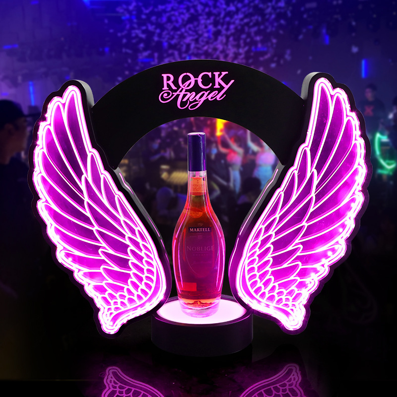 Bar luminous iron wine stand,  – Wine Xo recenzja i cena