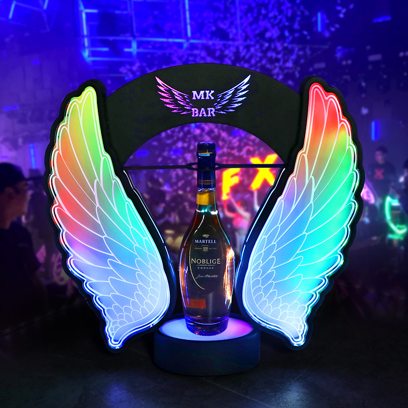 Bar luminous iron wine stand,  – Wine Xo recenzja i cena