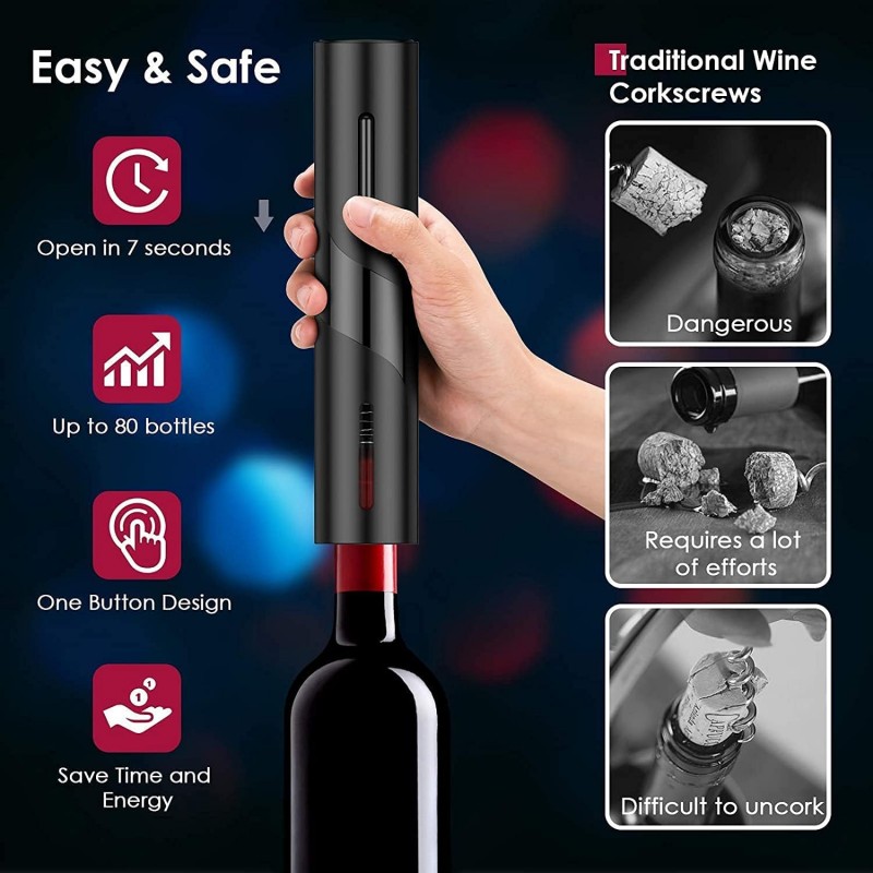Rechargeable Multifunction Ele – Wine Opener Electric recenzja i cena
