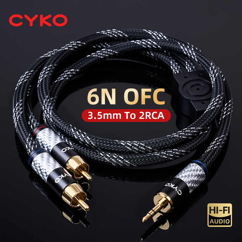 CYKO Hifi 6N OFC Audio Cable 3 – Wine Xo recenzja i cena
