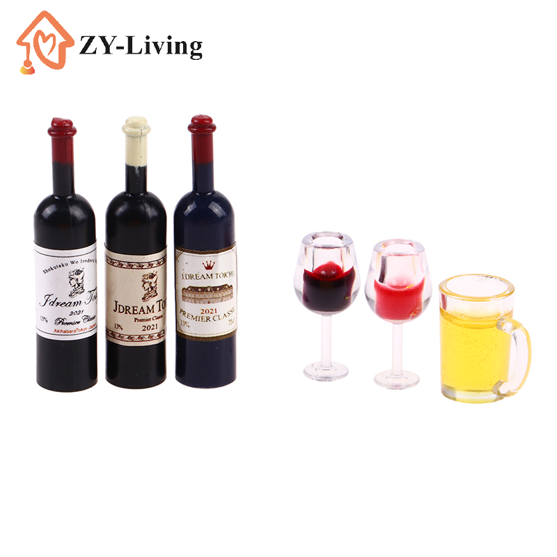 5Pcs 1:12 Dollhouse Miniature  – Wine Beer House recenzja i cena