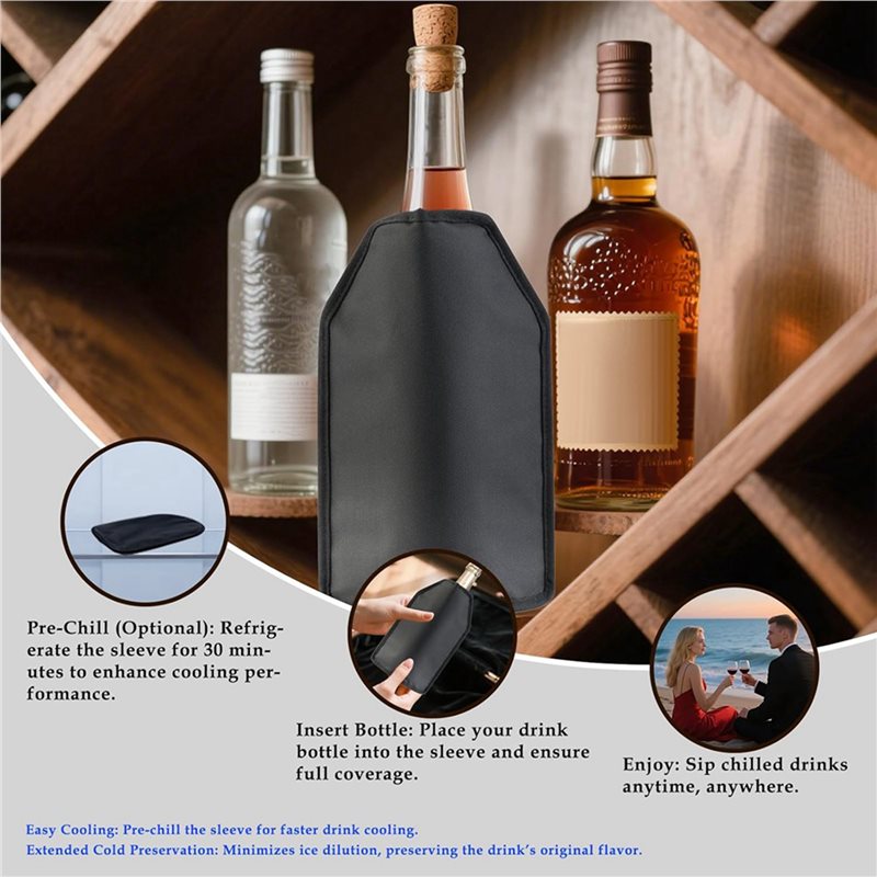B-T 2X Wine Cooler Sleeve, Win – Wine Chiller Sleeve recenzja i cena