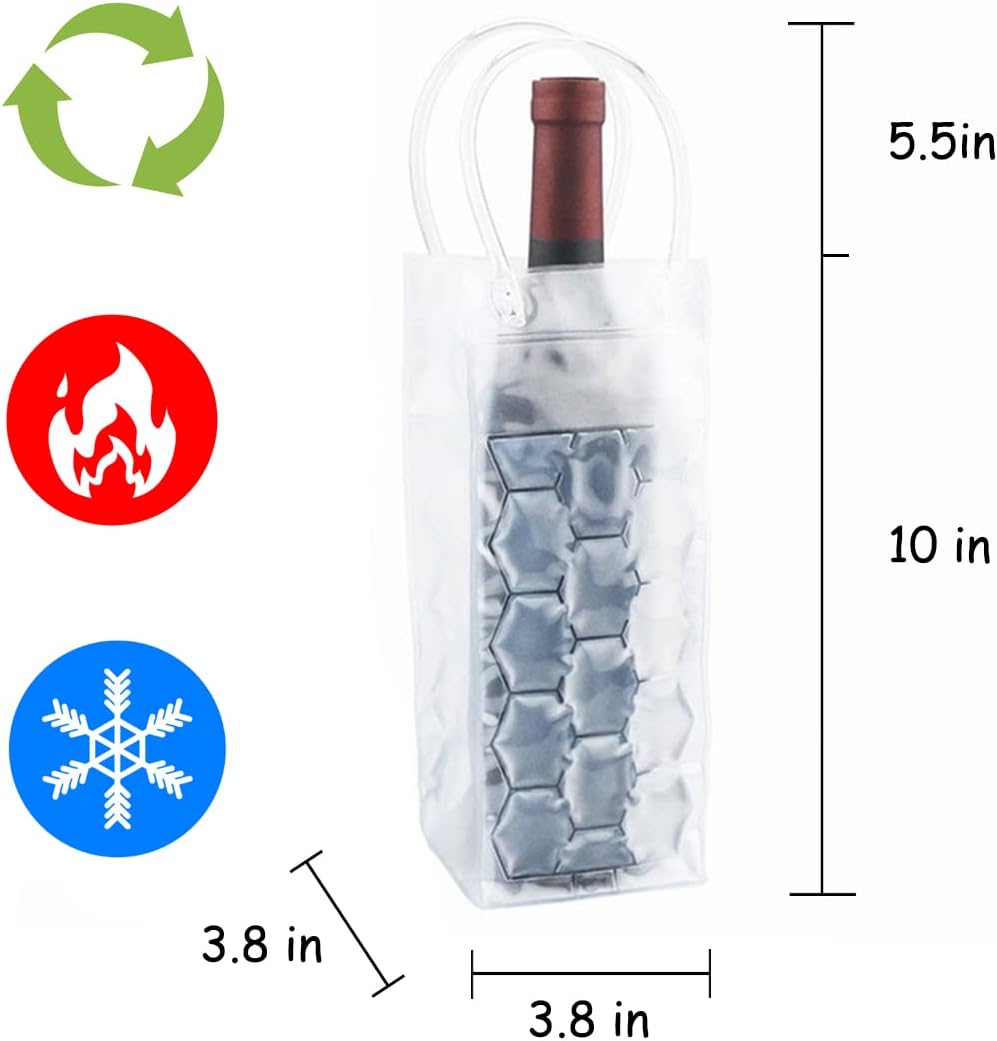 Ice Wine Bag Holder Champagne  – Wine Chiller Sleeve recenzja i cena