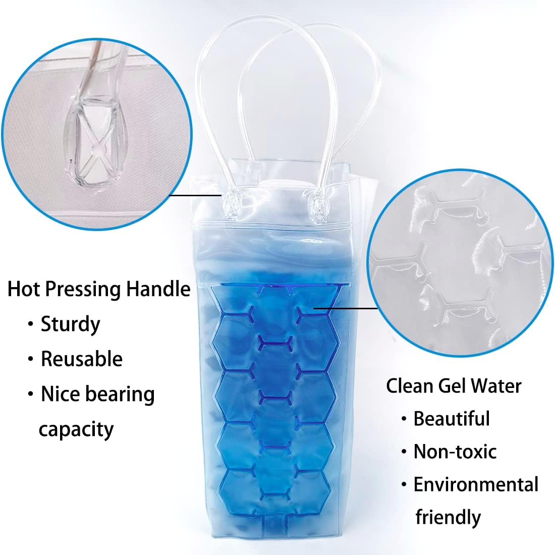 Ice Wine Bag Holder Champagne  – Wine Chiller Sleeve recenzja i cena
