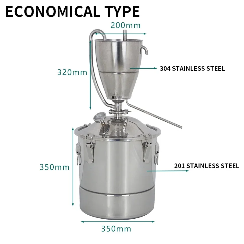 30L Brewing Machine Water Alco – Wine Beer Distillation recenzja i cena