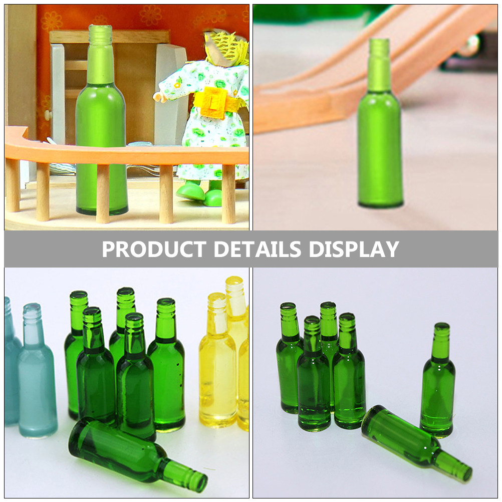 18Pcs Miniature Beer Bottles R – Wine Beer House recenzja i cena