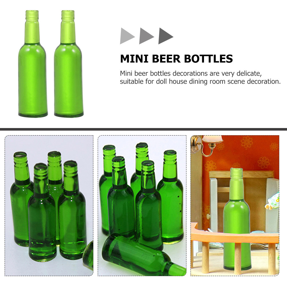 18Pcs Miniature Beer Bottles R – Wine Beer House recenzja i cena