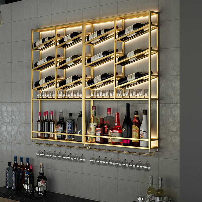 Luxury Metal Wine Racks Storag – Wine Beer Pub recenzja i cena