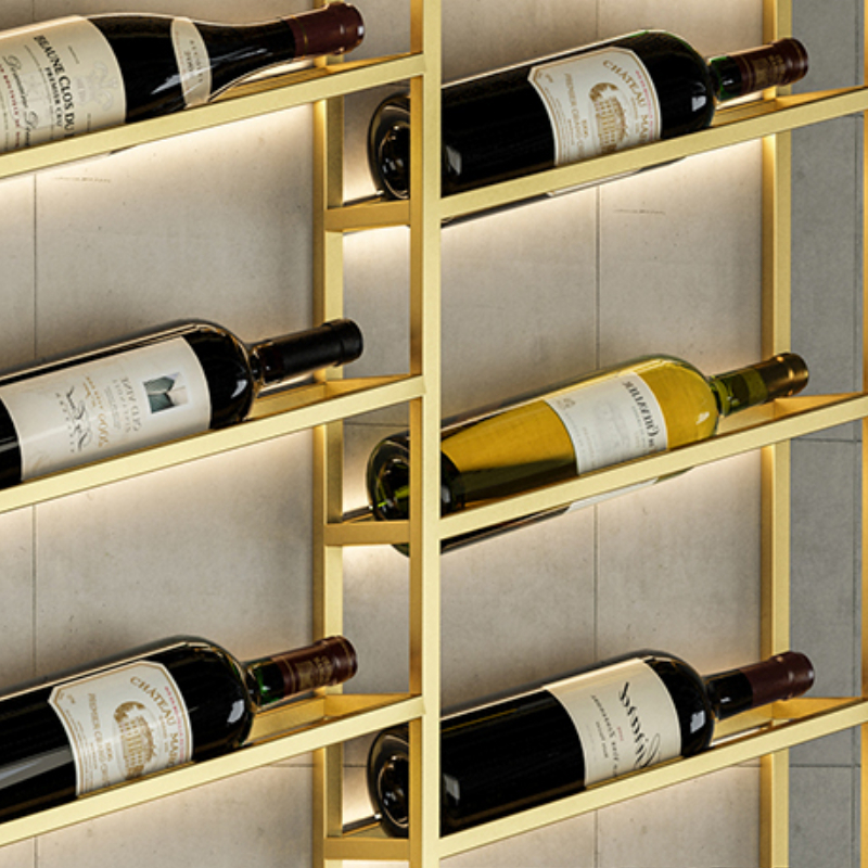 Luxury Metal Wine Racks Storag – Wine Beer Pub recenzja i cena