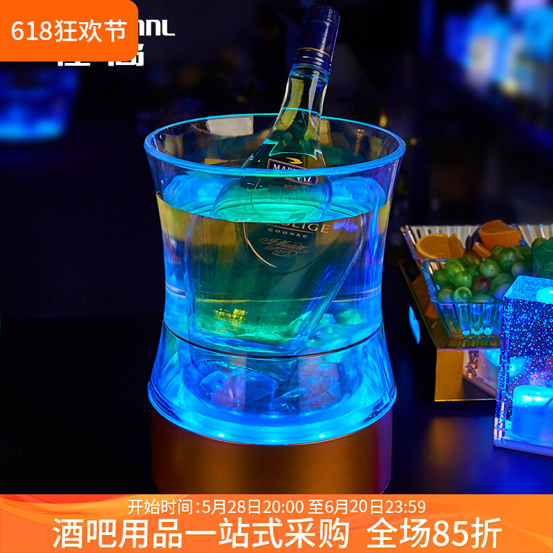 Multicolor LED Beer Ice Bucket – Beer Wine Up recenzja i cena