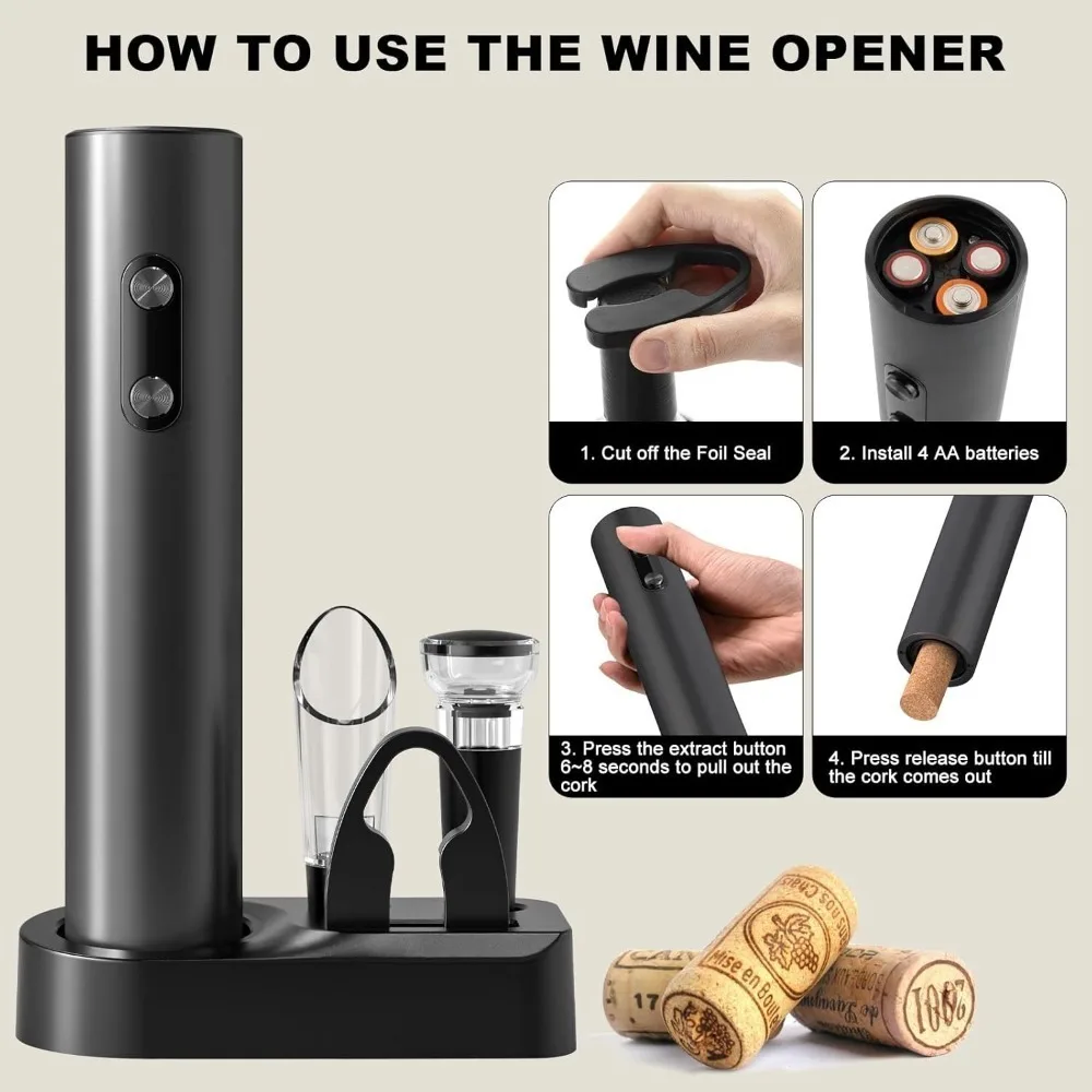 Electric Wine Bottle Opener Se – Wine Opener Electric recenzja i cena