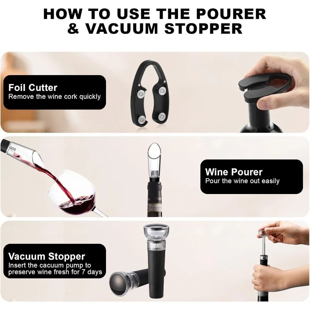 Electric Wine Bottle Opener Se – Wine Opener Electric recenzja i cena