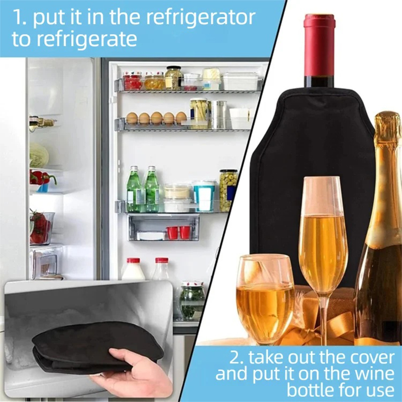 Wine Bottle Cooler Outdoor Pic – Wine Chiller Sleeve recenzja i cena