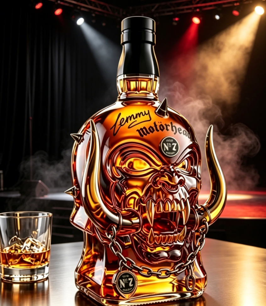 Retro Horn Skull Glass Whiskey – Wine Beer Pub recenzja i cena