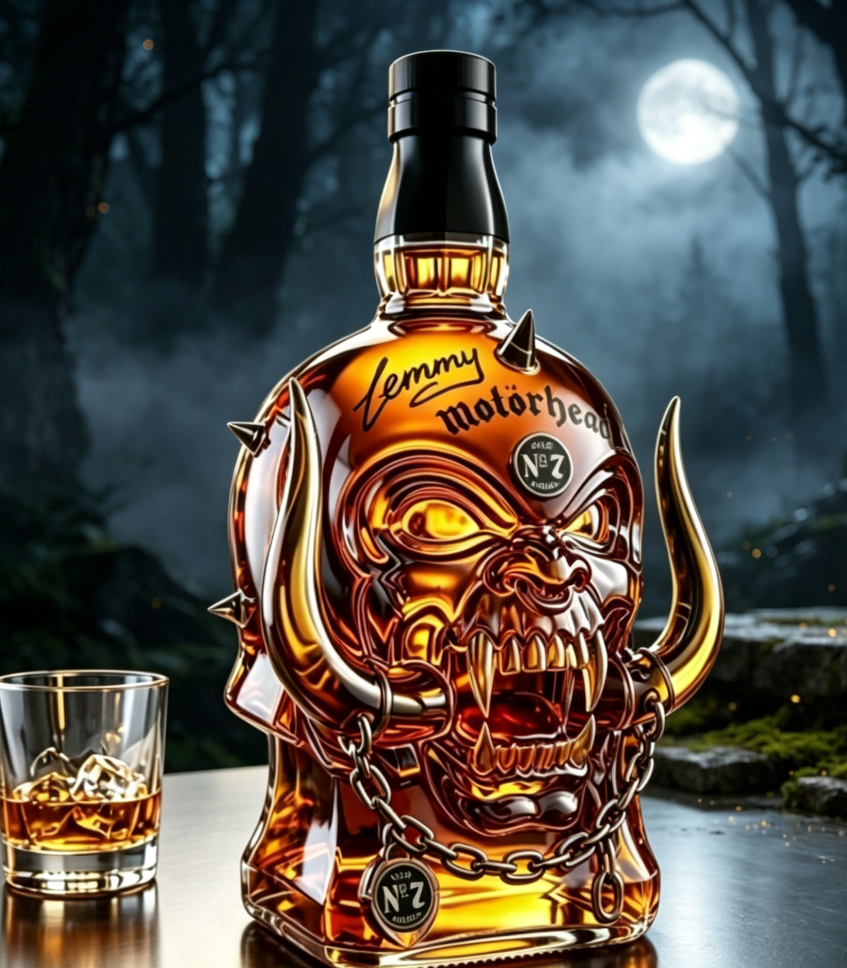 Retro Horn Skull Glass Whiskey – Wine Beer Pub recenzja i cena