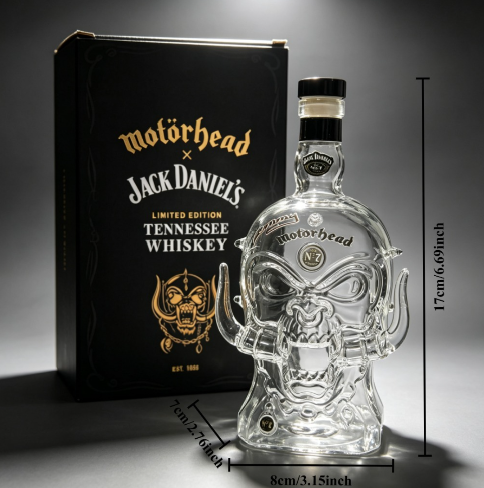 Retro Horn Skull Glass Whiskey – Wine Beer Pub recenzja i cena