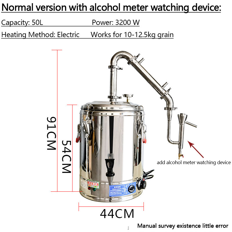 50L Distilling Column Alcohol  – Wine Beer Distillation recenzja i cena