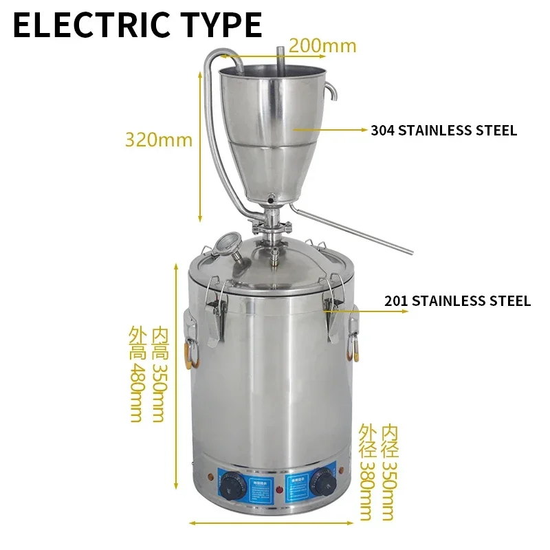 30L Stainless Steel Water Alco – Wine Beer Distillation recenzja i cena
