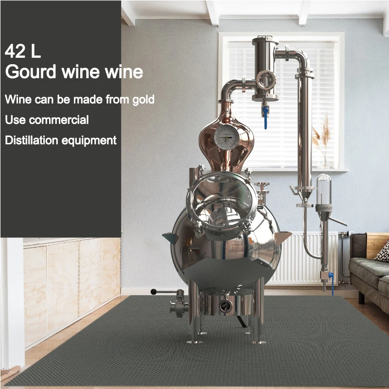 42L Gourd Shaped Distiller Hom – Wine Beer Distillation recenzja i cena